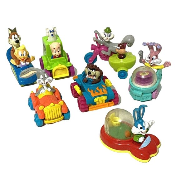 Animaniacs Tiny Toon Looney Tunes Toy Lot of 7 Bugs Bunny Babs Taz Porky Pig - Picture 1 of 3